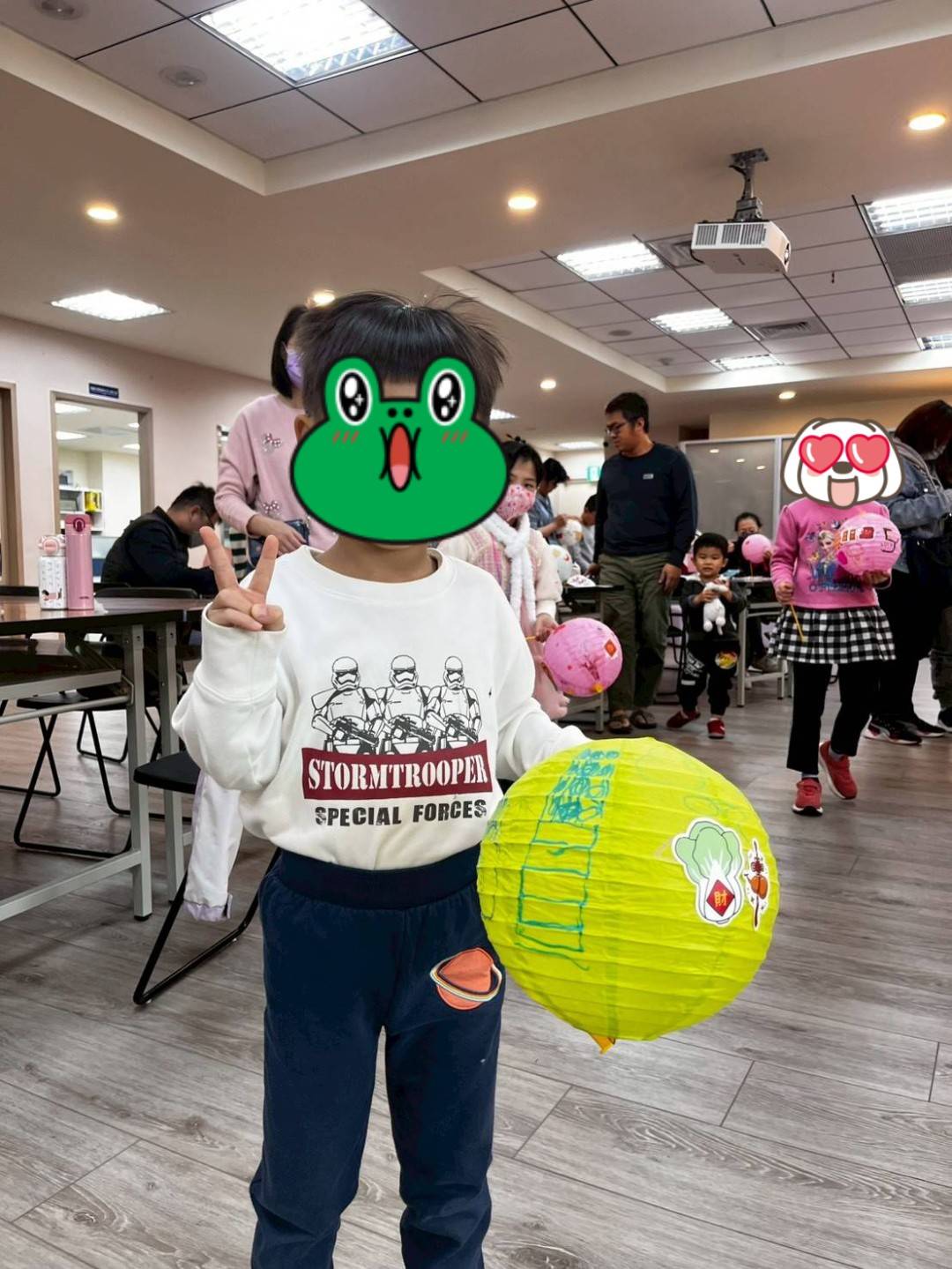 親子燈籠 DIY幕後花絮